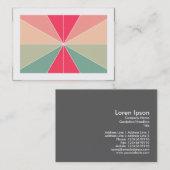 カラーセグメン縁どト03 () 名刺 (正面/裏面)