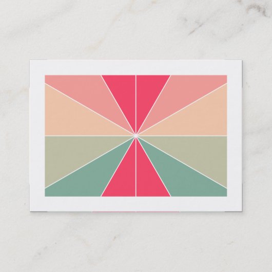 カラーセグメン縁どト03 () 名刺 (正面)