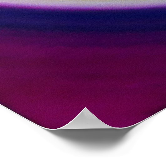 カラーセラピーヒーリングファインアートポスター ポスター (角)