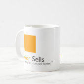 カラーセー後を追ズ私マグ欧州2024鍵カラー コーヒーマグカップ (正面左)