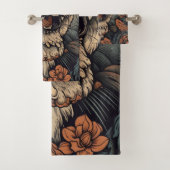 カラータイガー素晴らしタトゥーで轟音 バスタオルセット (インサイチュ)