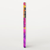 カラーダンス抽象芸術スワールiPhone/iPadケース iPhoneケース (左側)
