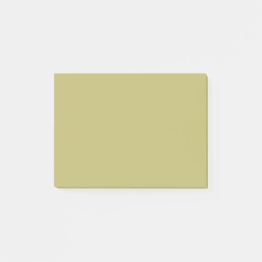 カラーダークカーキ ポストイット (正面)