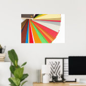 カラーチャートのポスター ポスター (ホームオフィス)