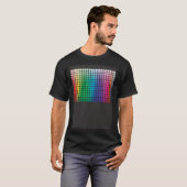 カラーチャートカラフルの色 Tシャツ (正面フル)