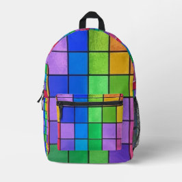 カラーチャート プリントバックパック