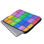 カラーチャート ラップトップスリーブ (正面下部)