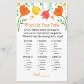 カラーチューリップあなたの財布ゲームの中に何がある (正面)