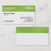 カラーテクスチャヘッダー-つや消し緑 名刺 (正面/裏面)