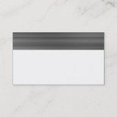 カラーテクスチャヘッダー – ブラシ仕上げメタル 名刺 (裏面)