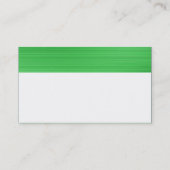 カラーテクスチャヘッダー – ブラシ付き緑2 名刺 (裏面)