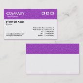 カラーテクスチャヘッダー – 紫のエンボステクスチャ 名刺 (正面/裏面)