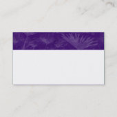 カラーテクスチャヘッダー – 紫の大地 名刺 (裏面)