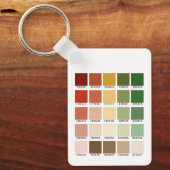 カラーテスト キーホルダー (正面)