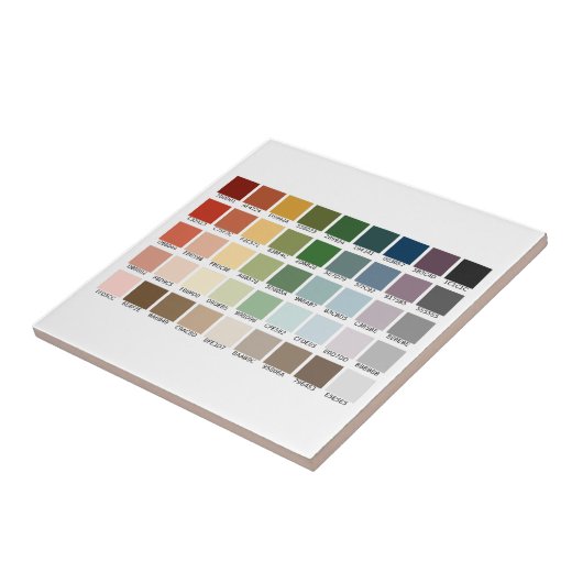 カラーテスト タイル (側面)