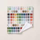 カラーテスト バスタオルセット (ウォッシュタオル)