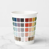 カラーテスト 紙コップ (左)