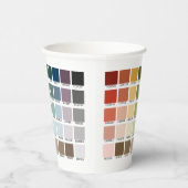 カラーテスト 紙コップ (右)