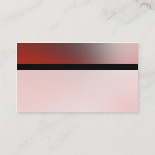 カラーテックス縞模様 – ソフトグラデーション名刺 名刺 (裏面)