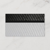 カラーテックス縞模様 – 波形地形 名刺 (裏面)