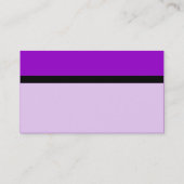 カラーテックス縞模様 – 紫(9900CC) 名刺 (裏面)