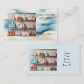 カラーデザイナーハンドバッグアクセサリービジネスカード 名刺 (正面/裏面)