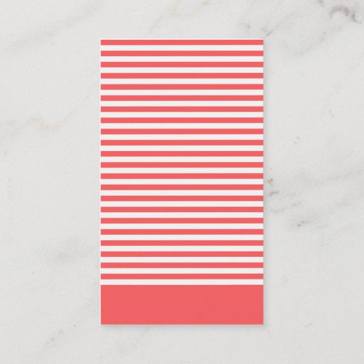 カラートレンディーストライプの写真家名刺 名刺 (裏面)