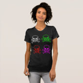 カラードクロ Tシャツ (正面フル)