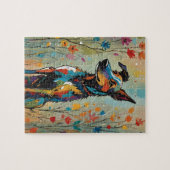 カラードッグのスプラッシュパズル ジグソーパズル (横)