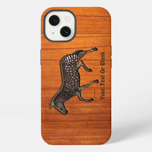 カラードットゼブラiPhoneケース Case-Mate iPhoneケース (裏面)