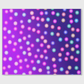 カラードット2ラッピング紙 ラッピングペーパー (フラット)