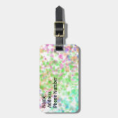 カラードット ラゲッジタグ (正面縦)