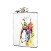 カラードラゴン フラスク (左)