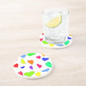 カラーハートコースター コースター (側面)