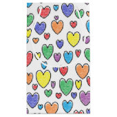 カラーハート抱き枕 スモールペーパーバッグ (裏面)