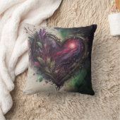 カラーハート クッション (ブランケット)