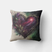 カラーハート クッション (裏面)