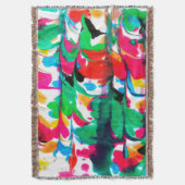 カラーハート スローブランケット (正面縦)