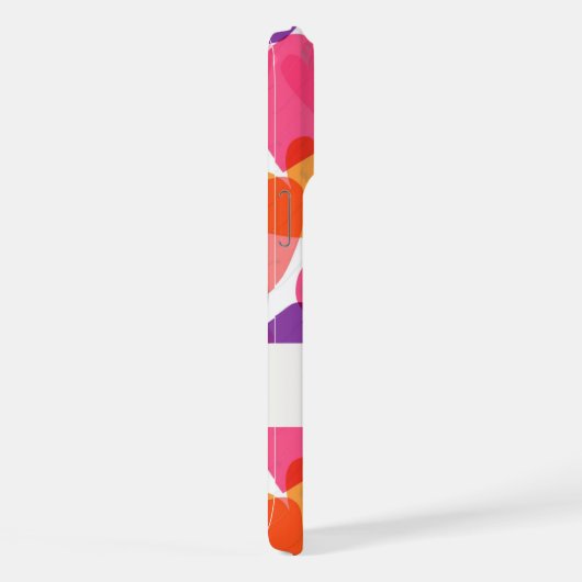 カラーハート iPhoneケース (右側面)