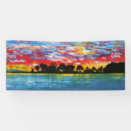 カラーハーバー 横断幕