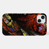 カラーハーモニー抽象芸術 iPhoneケース (裏面横)