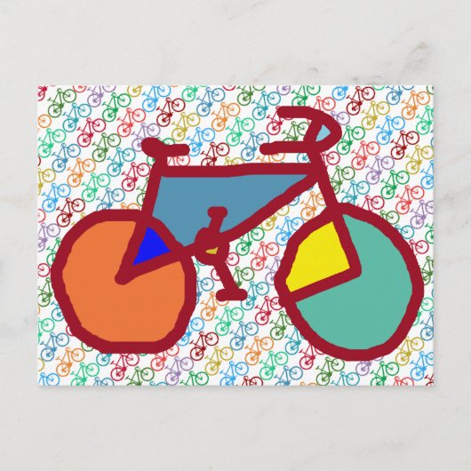 カラーバイクテーマ ポストカード (正面)