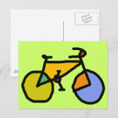 カラーバイク ポストカード (正面/裏面)