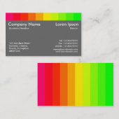 カラーバリエーション03 （60%グレー） 名刺 (正面/裏面)