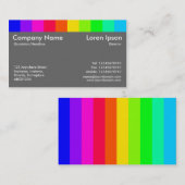 カラーバリエーション04 （60%グレー） 名刺 (正面/裏面)