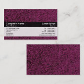 カラーバンド – ブラック – ウールカーペット02 名刺 (正面/裏面)