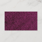 カラーバンド – ブラック – ウールカーペット02 名刺 (裏面)