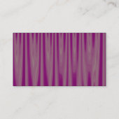 カラーバンド – ブラック – バイオレットドレープ 名刺 (裏面)