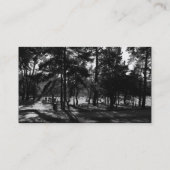 カラーバンド – ブラック – 午後の公園 名刺 (裏面)