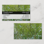 カラーバンド – 黒 – メ日本のエデ 名刺 (正面/裏面)